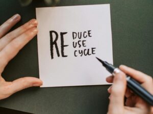 Afvalberg verkleinen